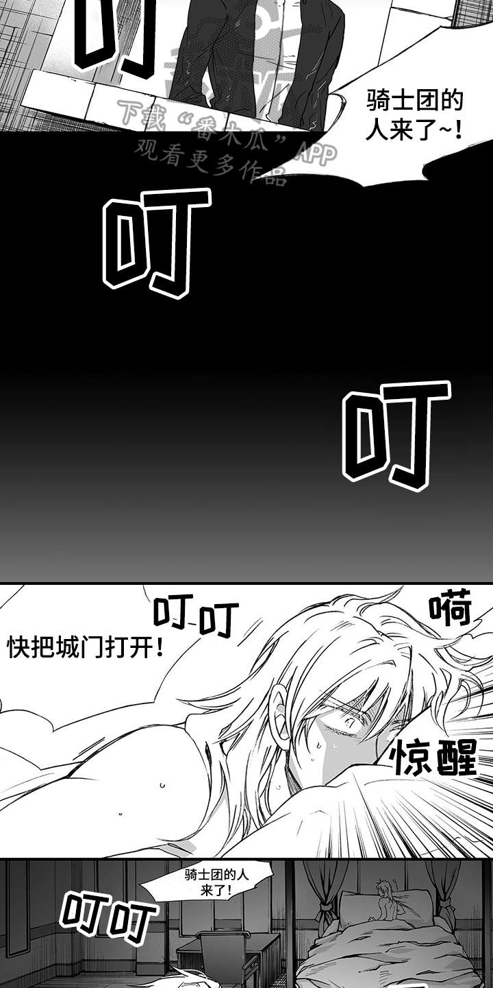 落魄王子漫画,第8章：骑士团1图