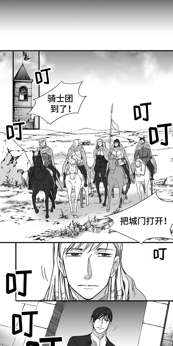 落魄王子漫画,第8章：骑士团2图