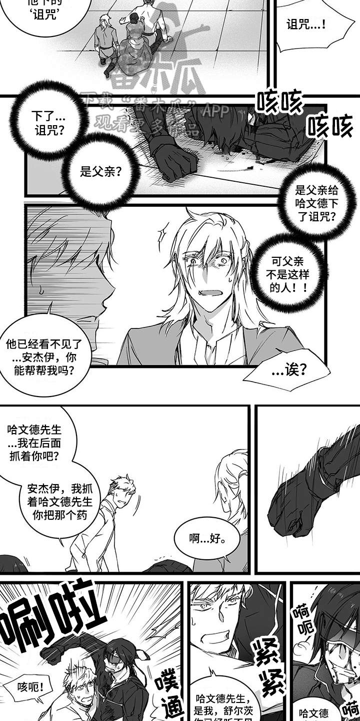 落魄王子漫画,第20章：诅咒2图