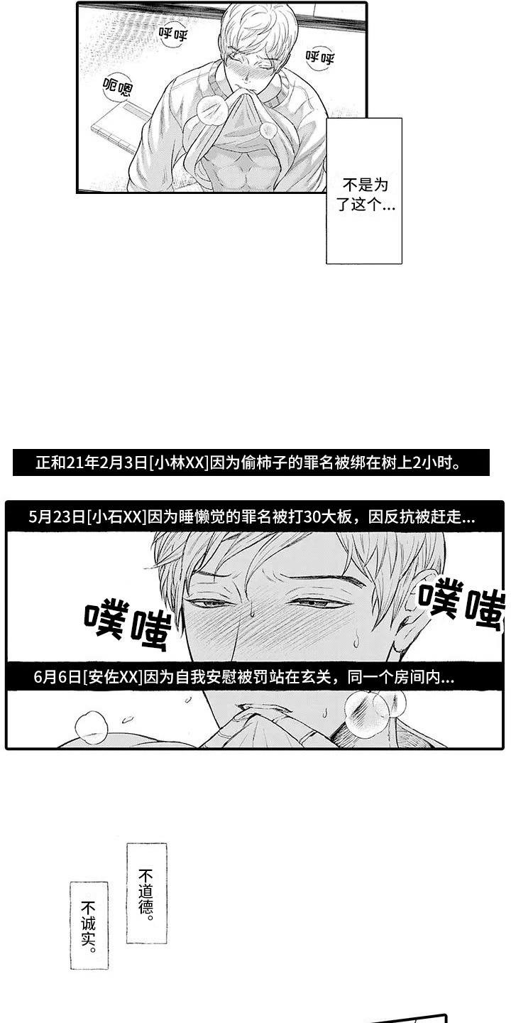 惩罚 — write.as漫画,第1章：无法平静1图