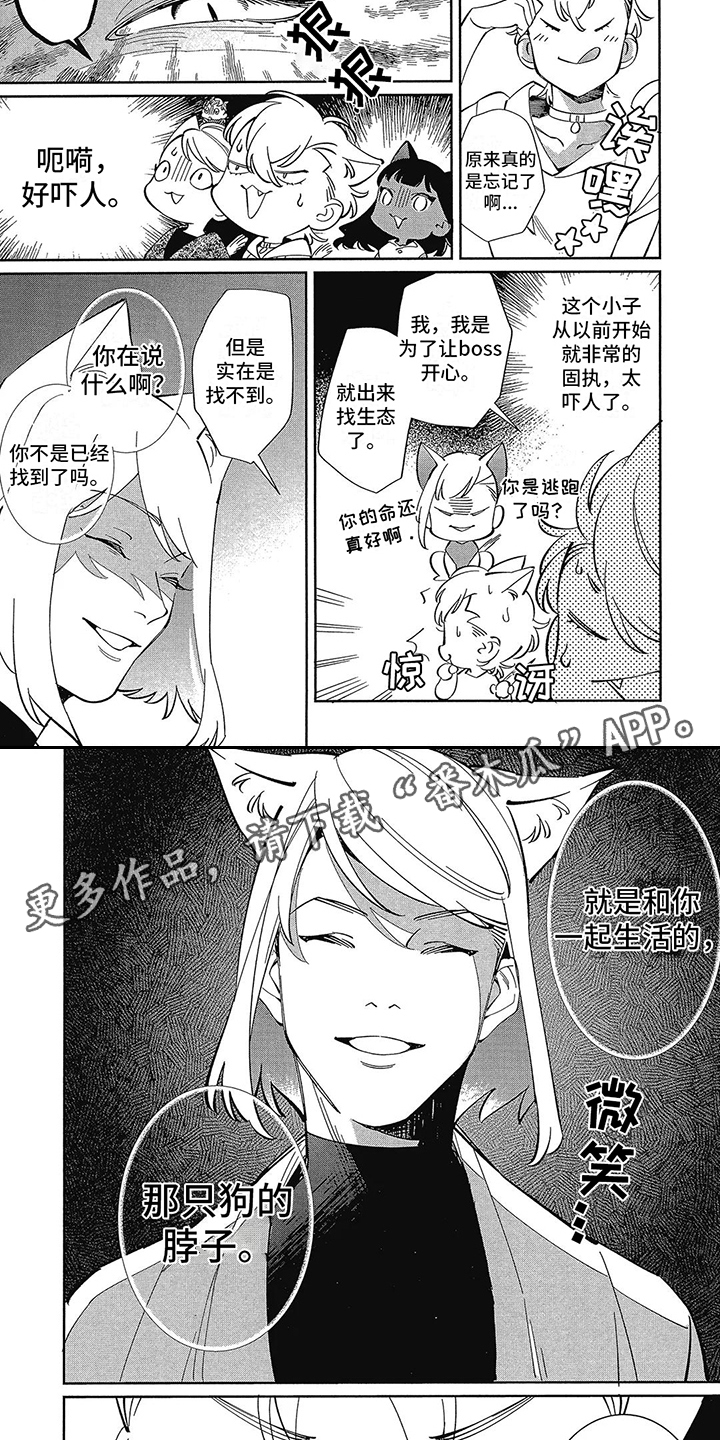 猫狗一家亲什么意思漫画,第12章：好久不见2图