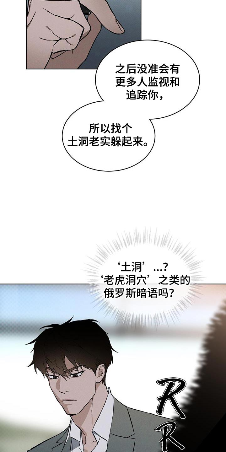 凶险任务漫画免费漫画,第27章：土洞2图