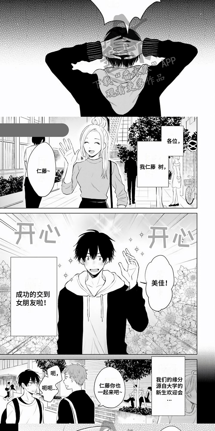 关系转变漫画,第10章：女朋友1图