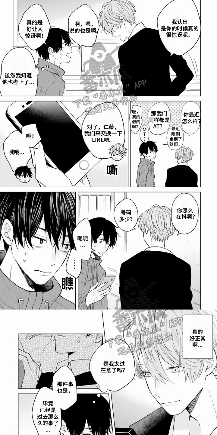 关系转变漫画,第12章：感情依旧1图
