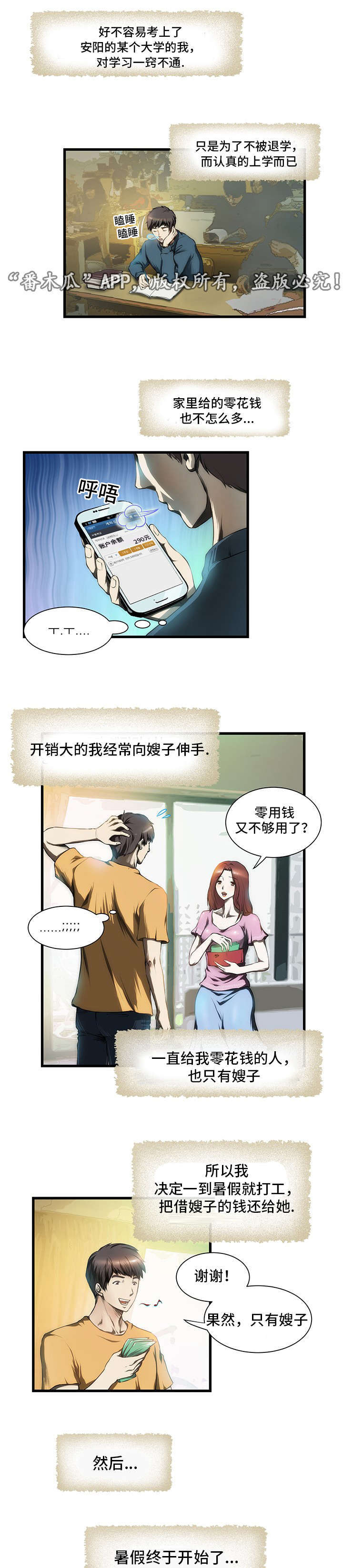 顺承漫画,第1章：打工1图