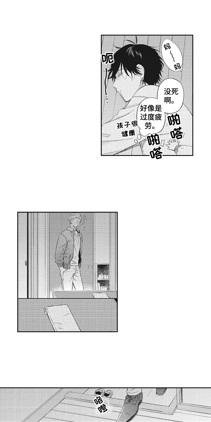 流氓缠上我漫画,第2章：晕倒2图
