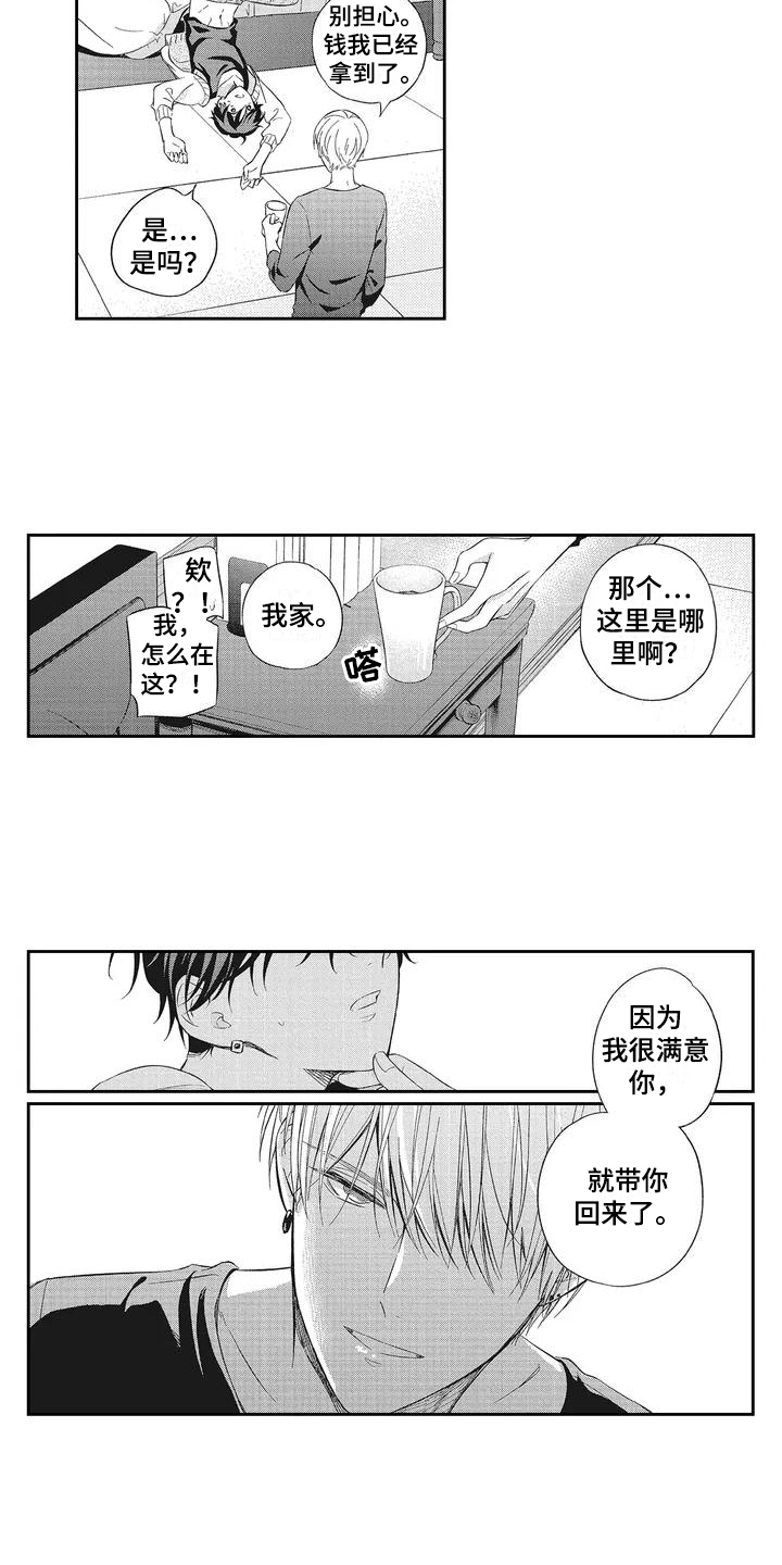 流氓缠上我漫画,第2章：晕倒2图