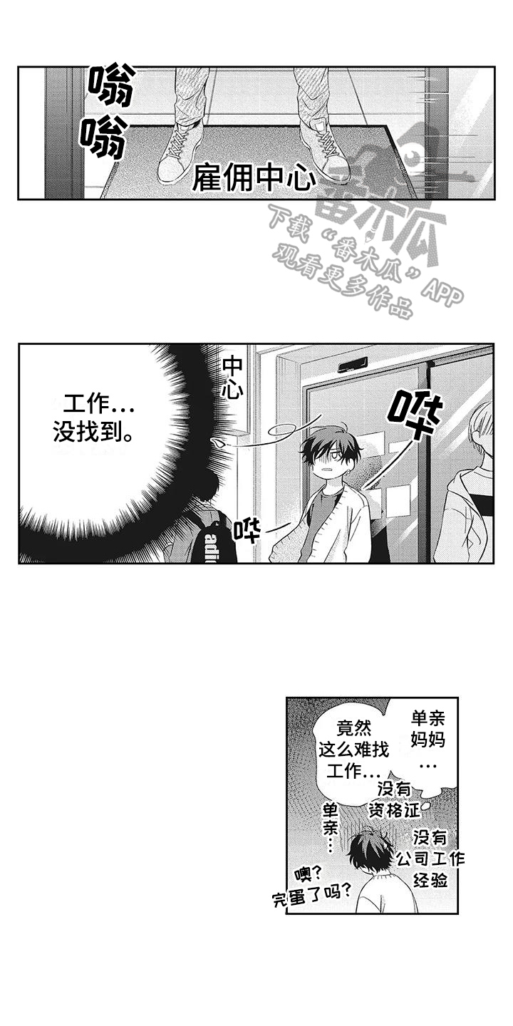 流氓缠上我漫画,第5章：打起精神1图