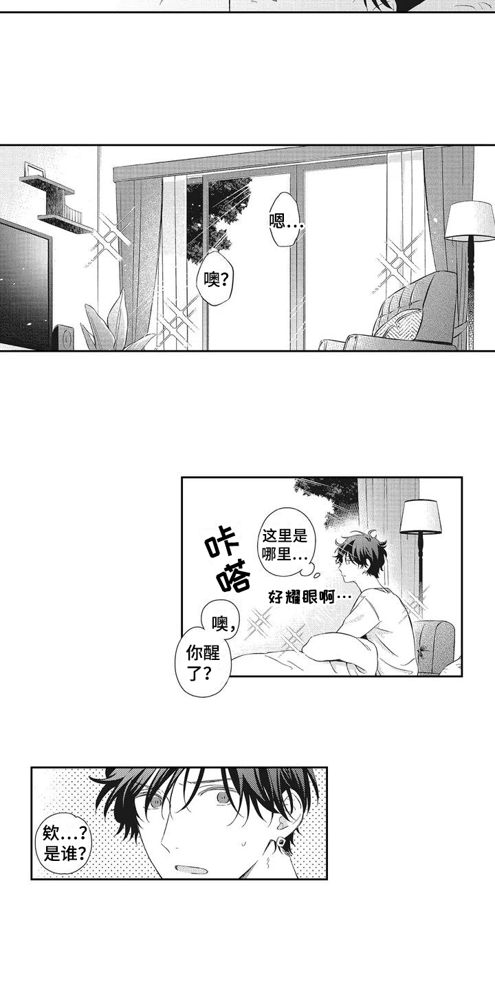 流氓缠上我漫画,第2章：晕倒1图