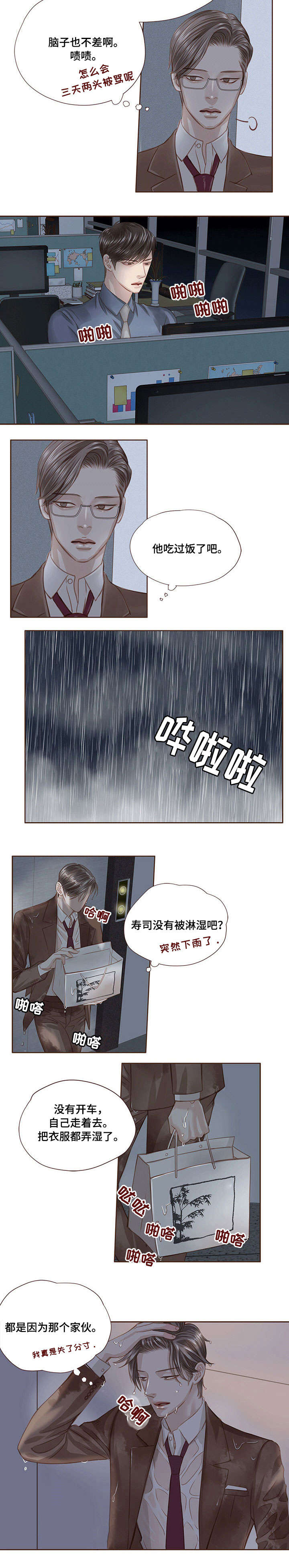 轻狂124漫画,第21章：加班2图