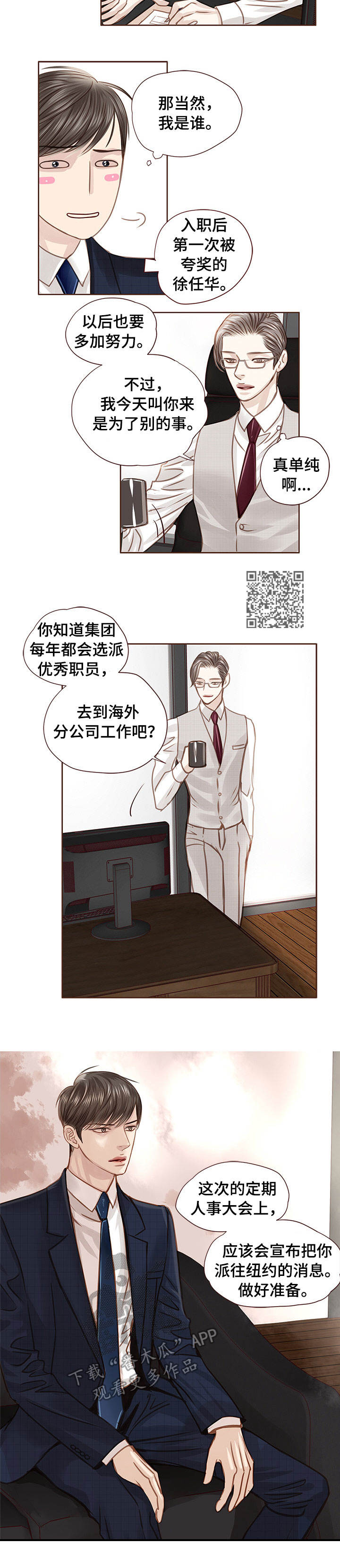 轻狂小说阅读漫画,第33章：优秀员工1图