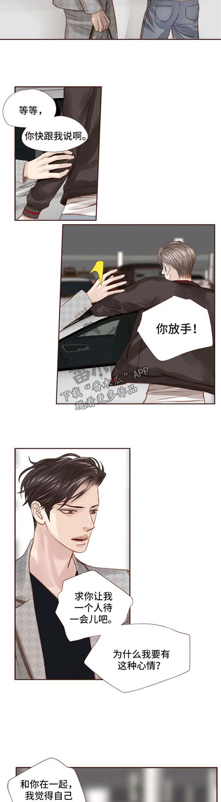 轻狂小说阅读漫画,第46章：放手1图