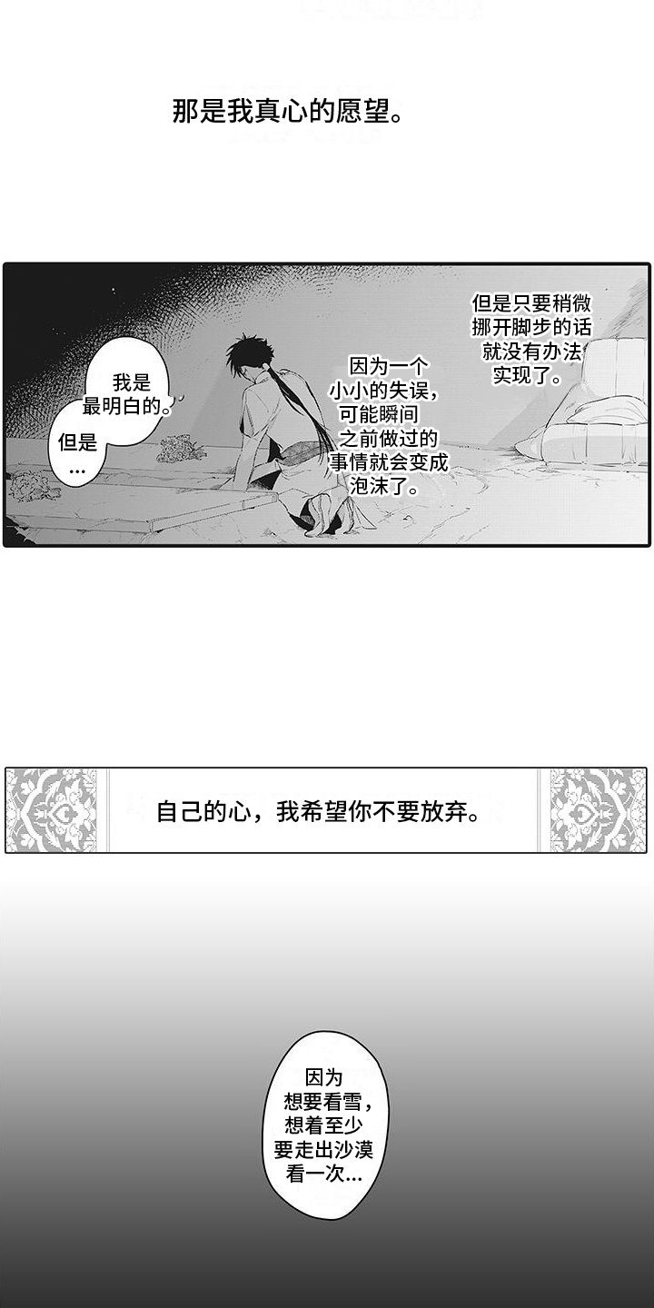 撒哈拉的雪漫画,第20章：愿望2图