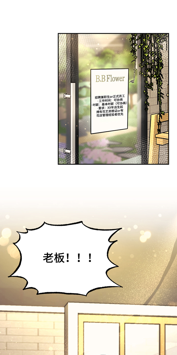 花店奇缘漫画,第3章：应聘2图