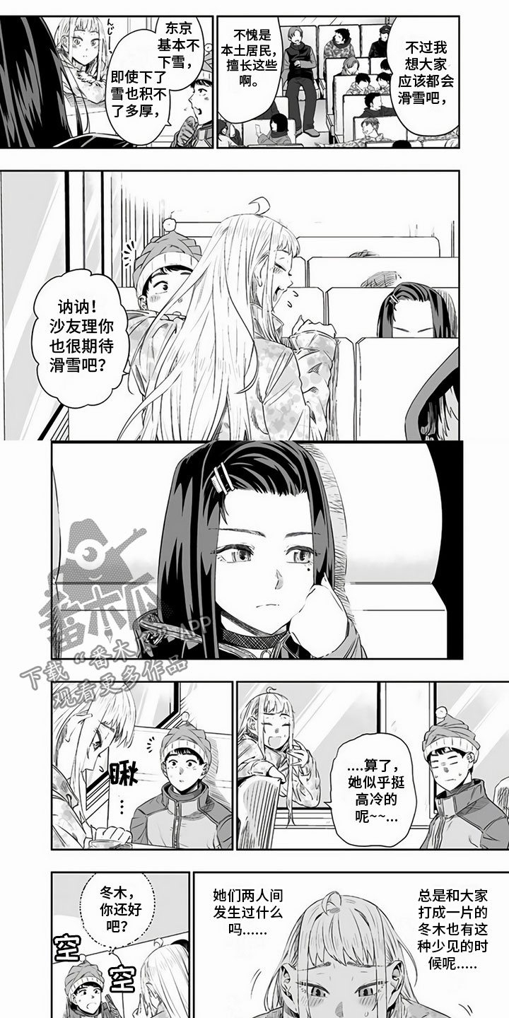 北海道美食之旅漫画,第19章：去滑雪2图