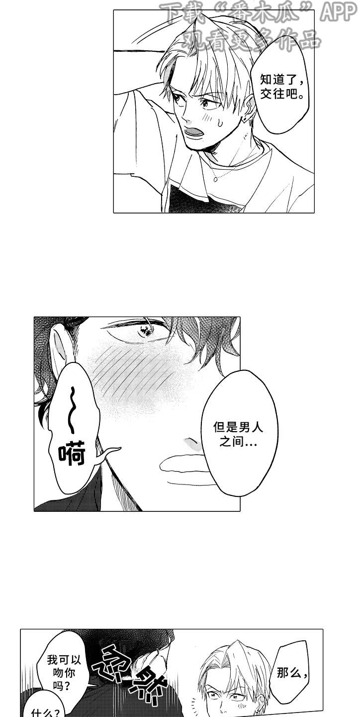 男友忠诚度漫画,第5章：条件2图