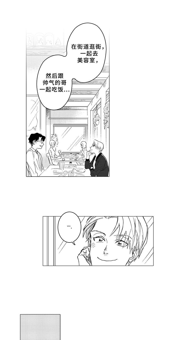 男友忠诚度漫画,第3章：帅气2图