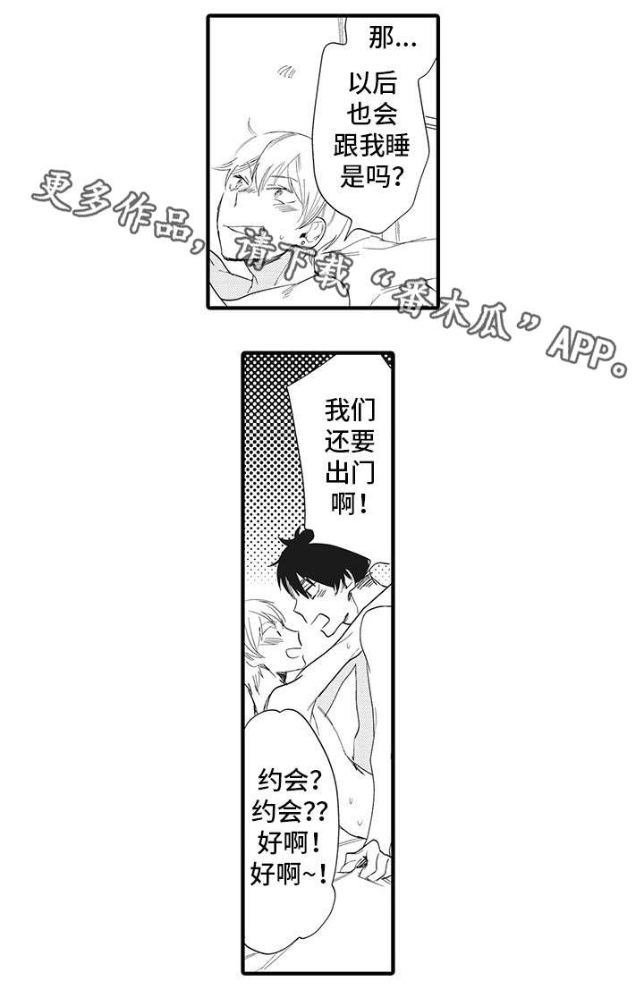 驯服的小说漫画,第7章：外宿2图