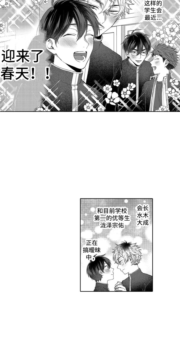 爱情喜剧漫画,第1章：学生会2图