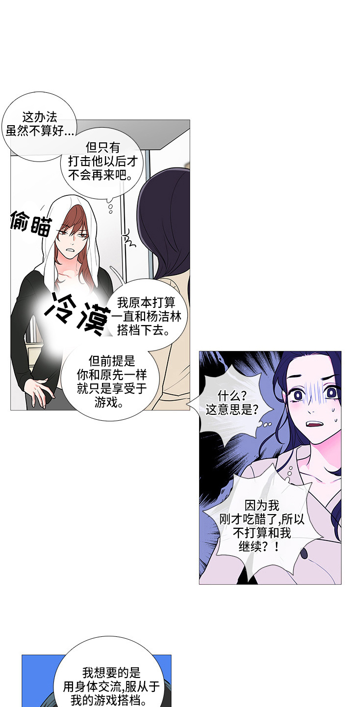 囚笼正传与囚笼之爱漫画,第63章：吃醋？1图