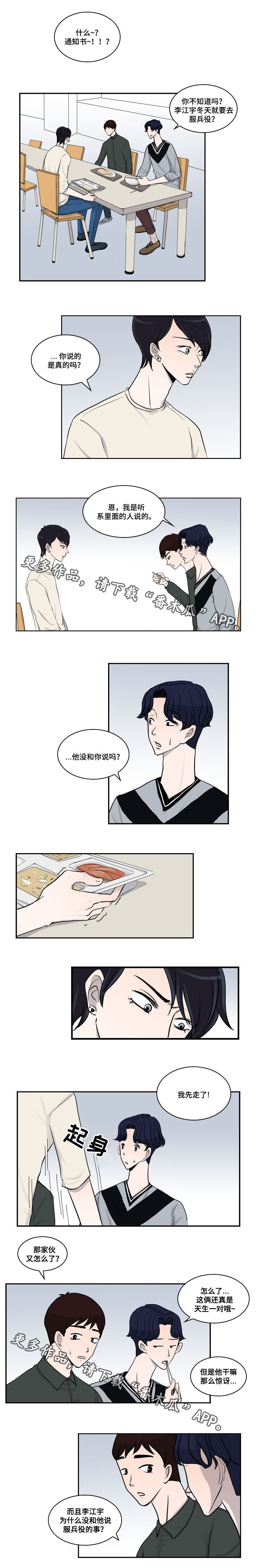 同级恋人漫画,第20章：通知1图