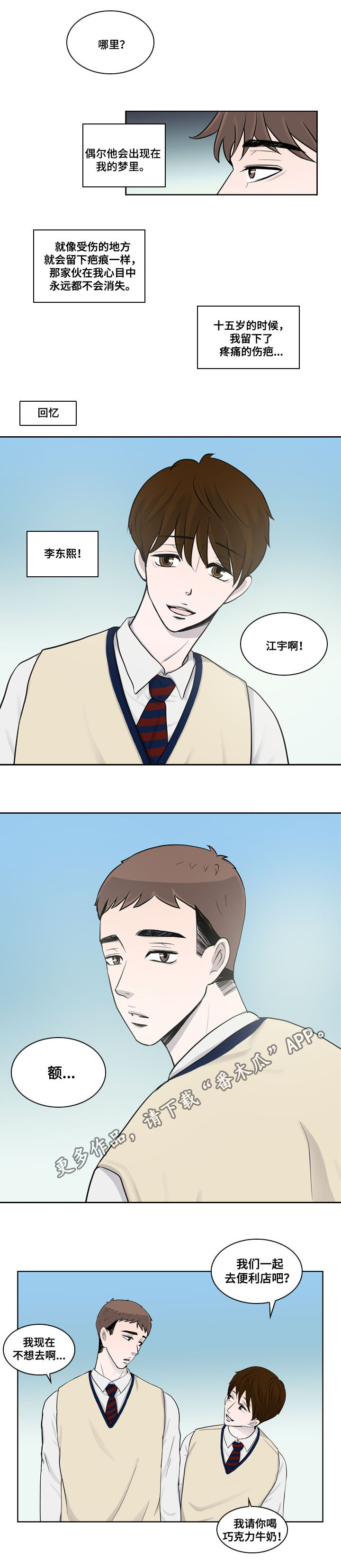 同级别分解技巧漫画,第24章：番外一：朋友1图