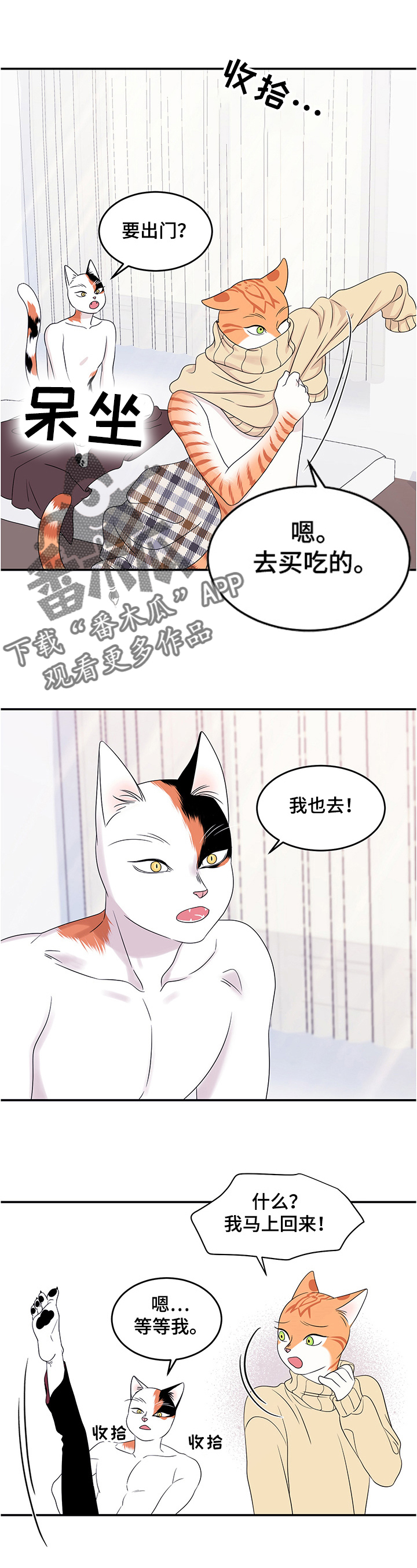 灵猫欧米伽完整版漫画,第8章：你醒了2图