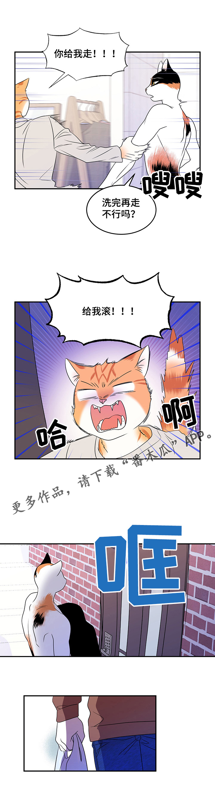 灵猫欧米伽漫画全集免费观看漫画,第5章：给我滚1图