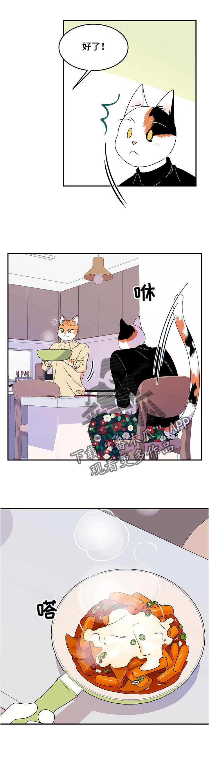 灵猫欧米伽双猫漫画,第11章：好辣1图