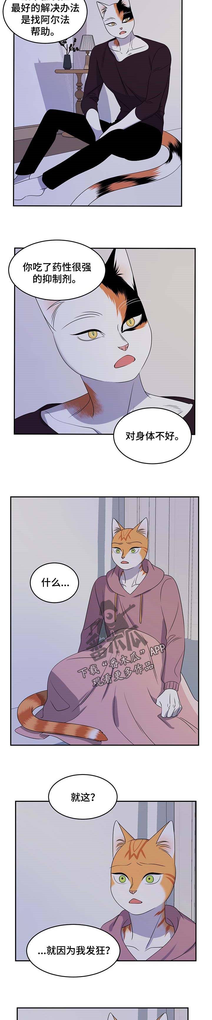 灵猫欧米伽是什么意思漫画,第32章：不想见到你2图