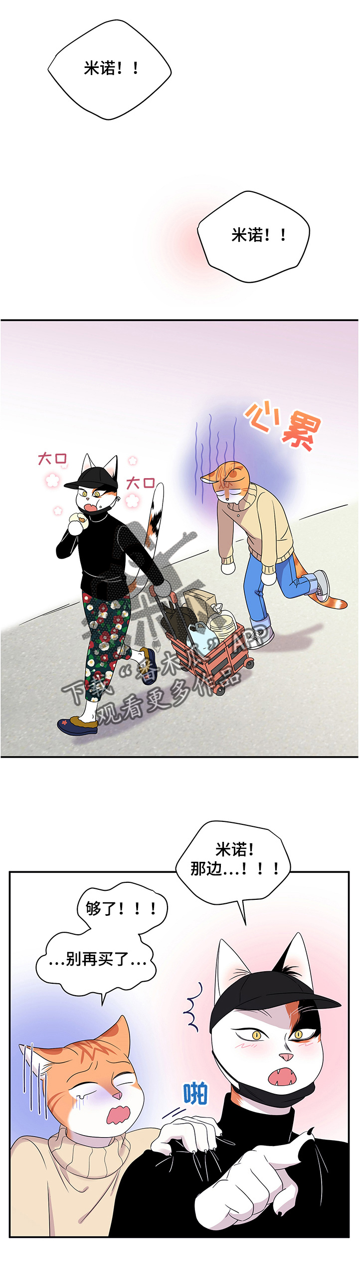 灵猫欧米伽3漫画,第9章：集市2图