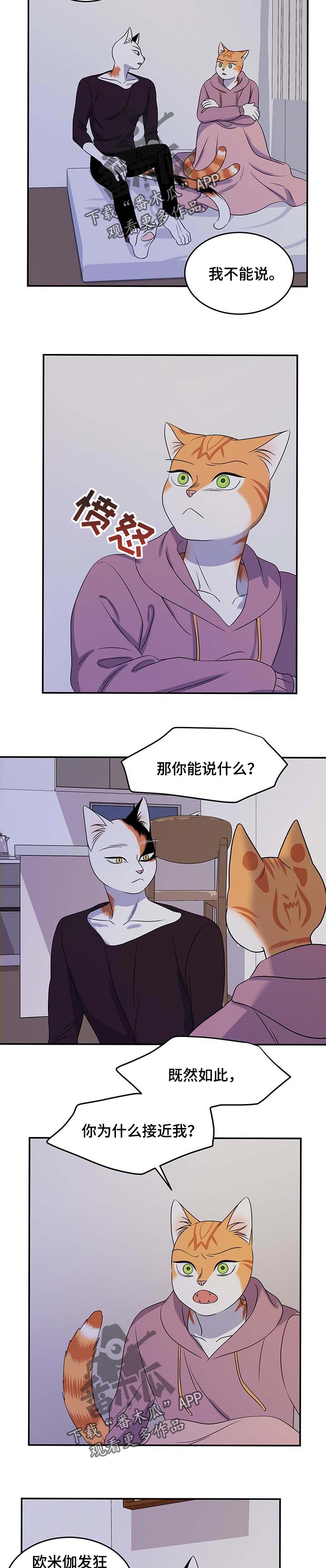 灵猫欧米伽是什么意思漫画,第32章：不想见到你1图