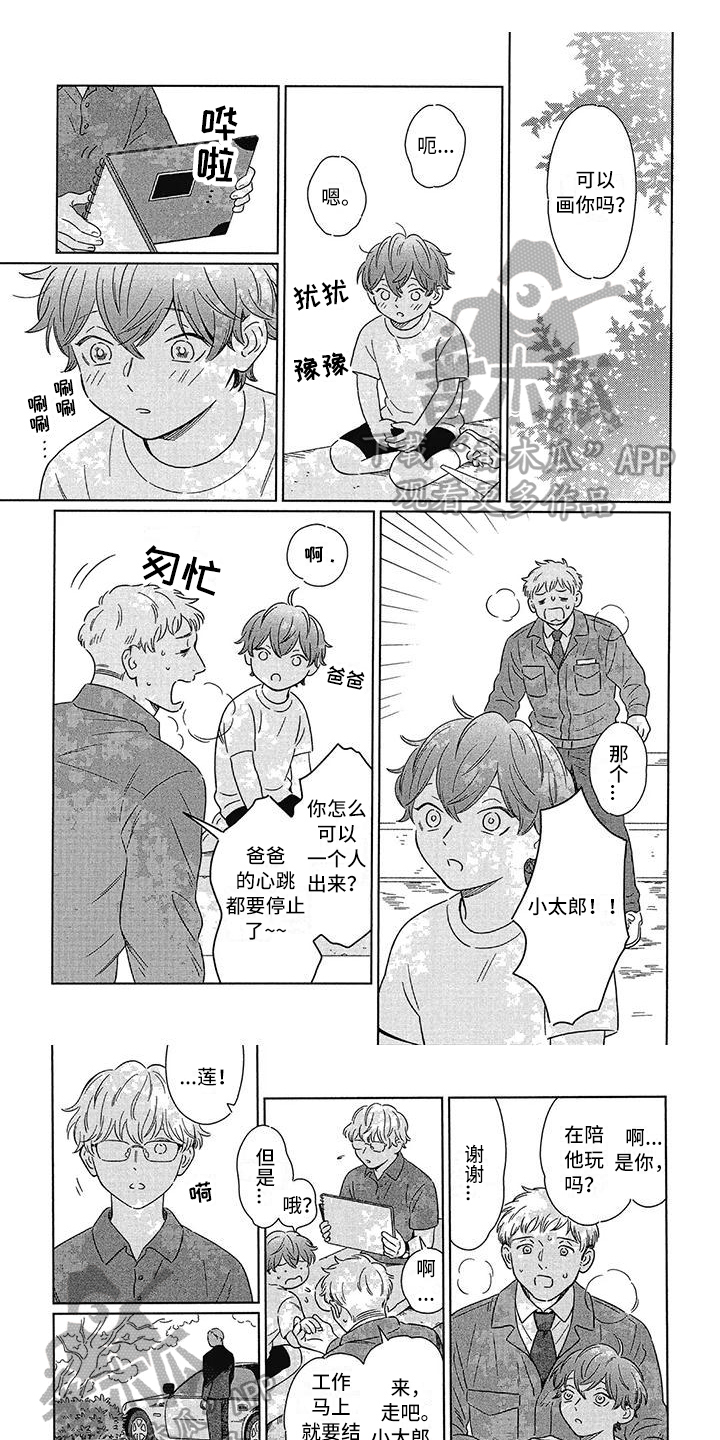 城市之光漫画,第7章：画像1图