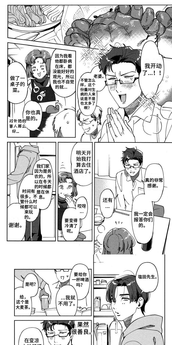 誓言电视连续剧20集漫画,第3章：去个地方1图