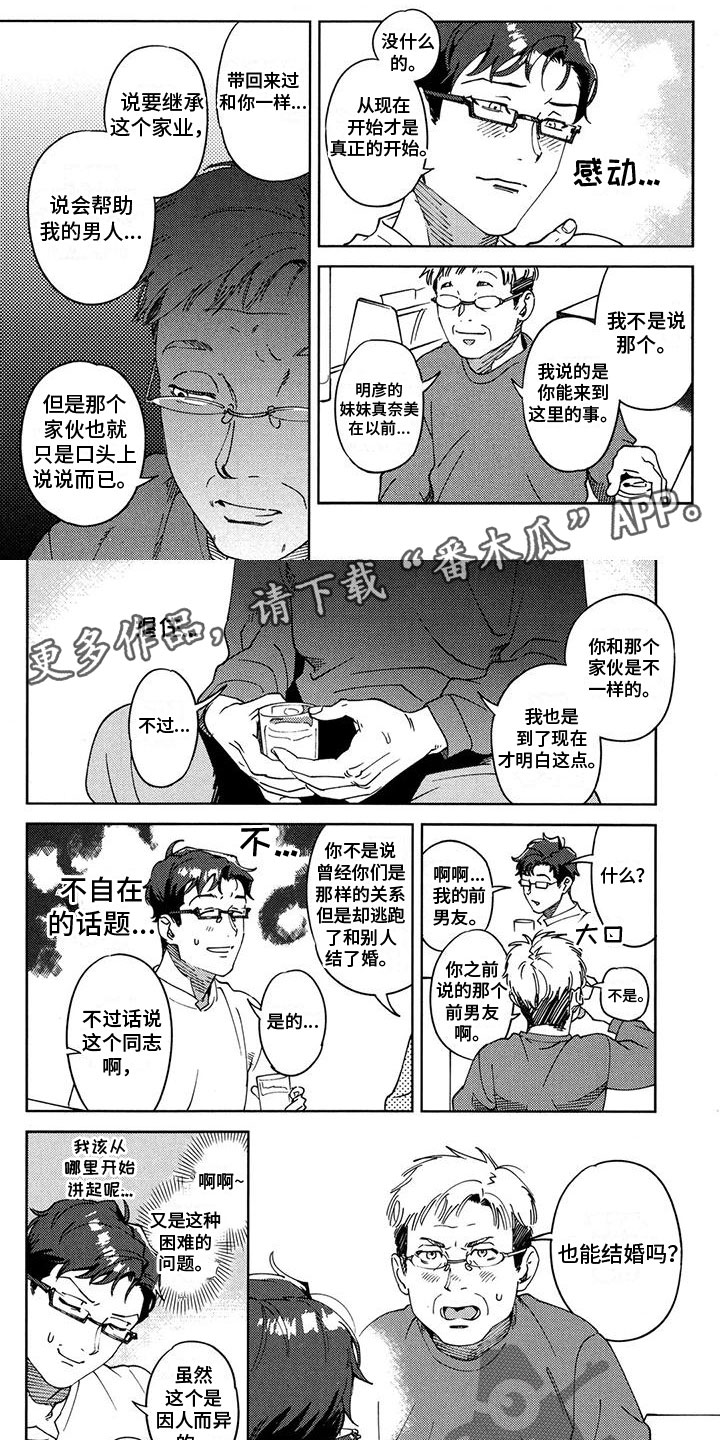 誓爱情侣酒店漫画,第21章：不自在1图