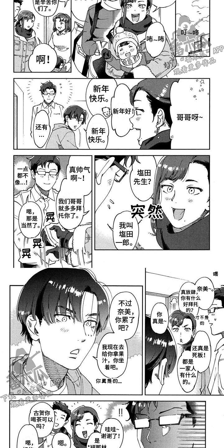 switch爱之吻漫画,第15章：家人1图