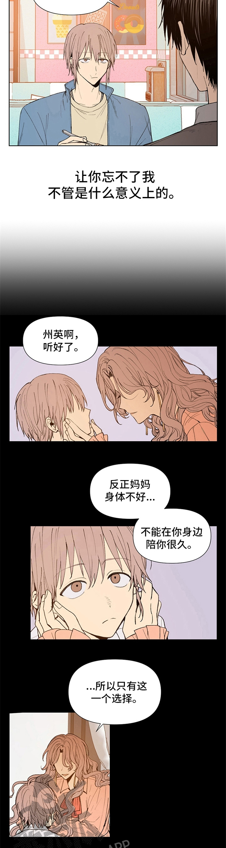 平等的故事漫画,第30章：忘不了1图