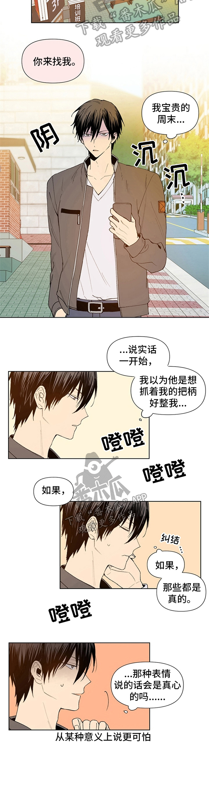 平等的恋爱关系英文漫画,第8章：约会1图