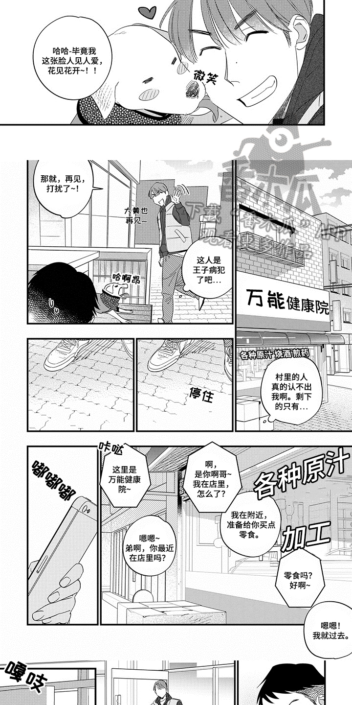 重回青春逆生长个人简介漫画,第8章：验证2图