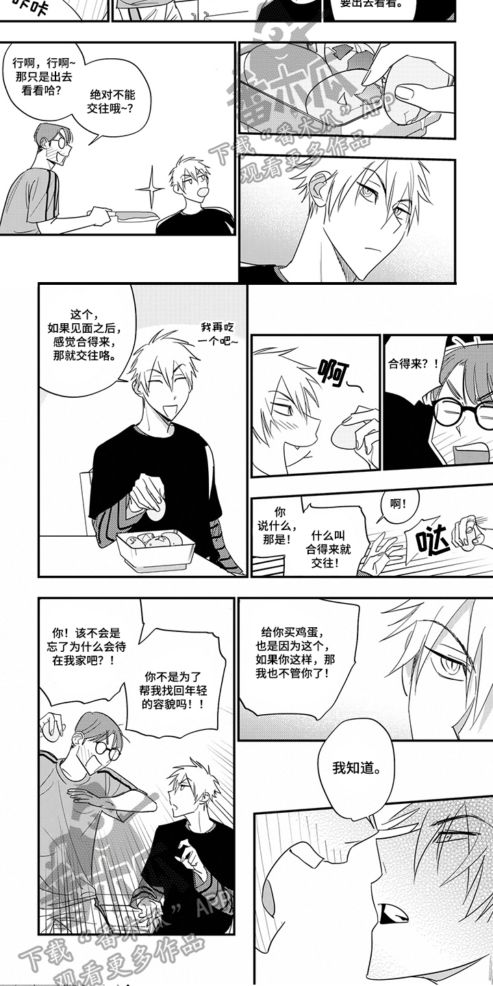 重返青春的小说漫画,第20章：想要的东西1图