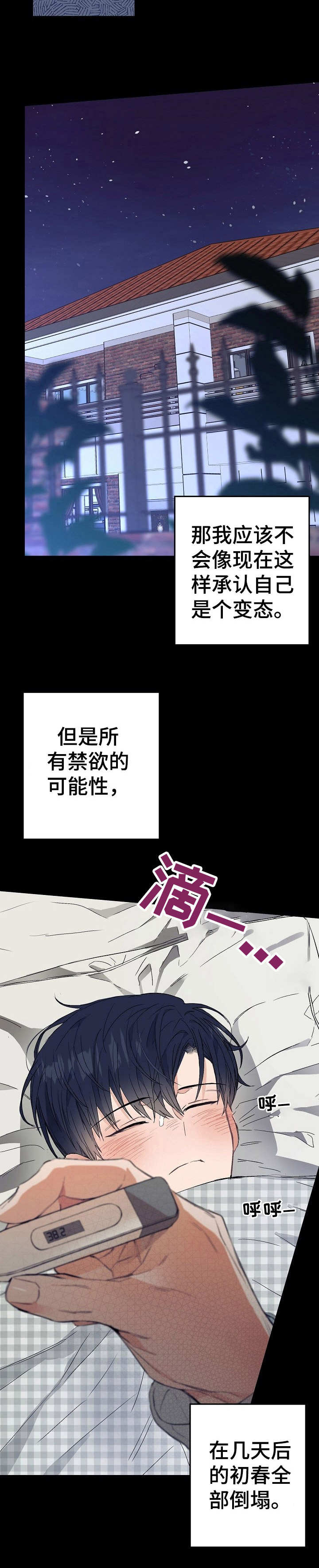 同住一个屋檐下的兄妹漫画,第10章：发烧2图