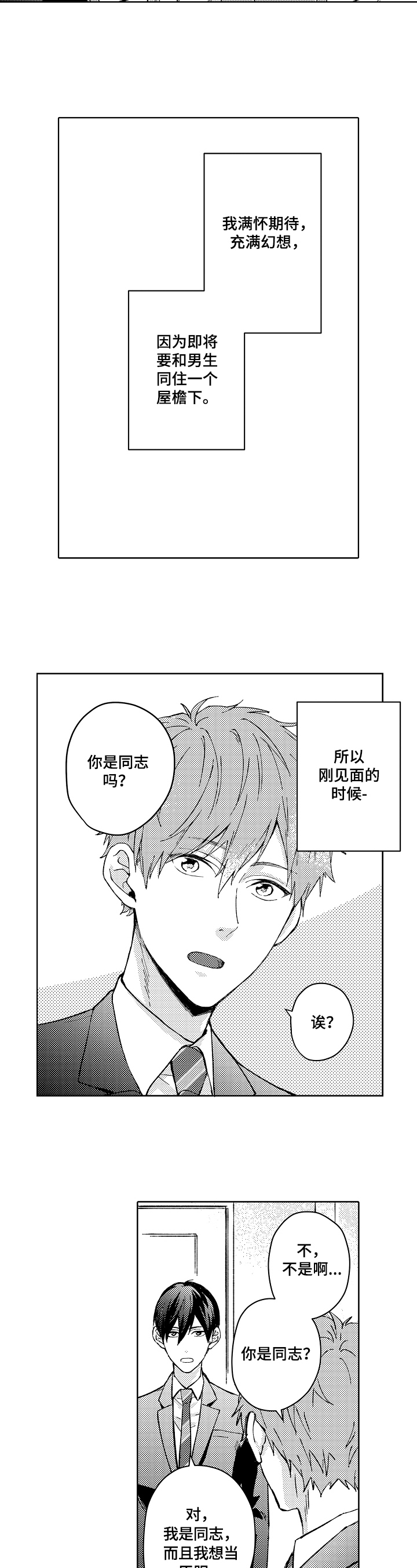 形象进度漫画,第3章：聆听者1图