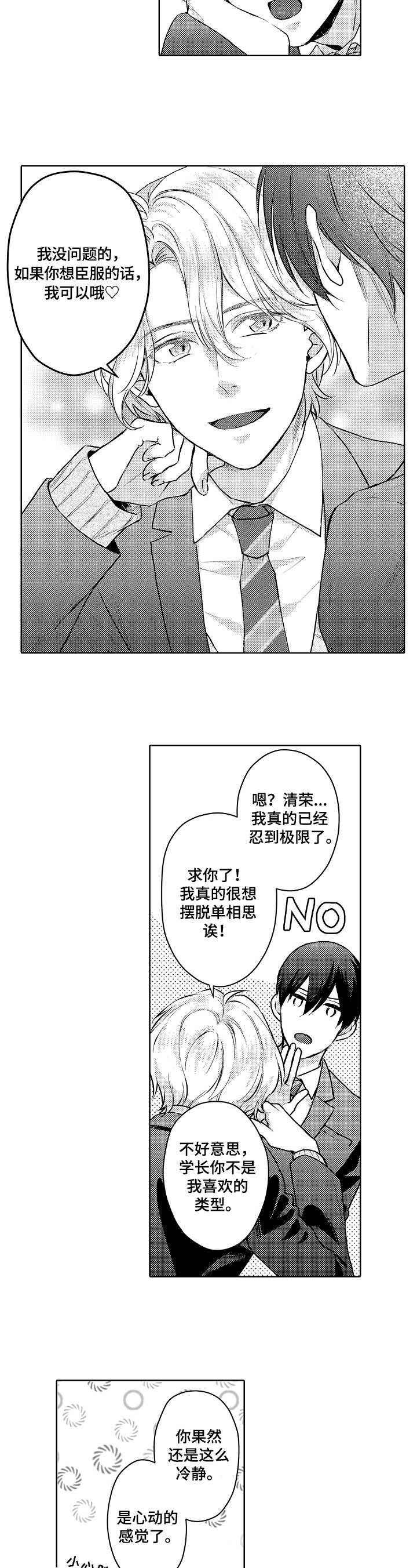 形象进度漫画,第23章：烦恼2图