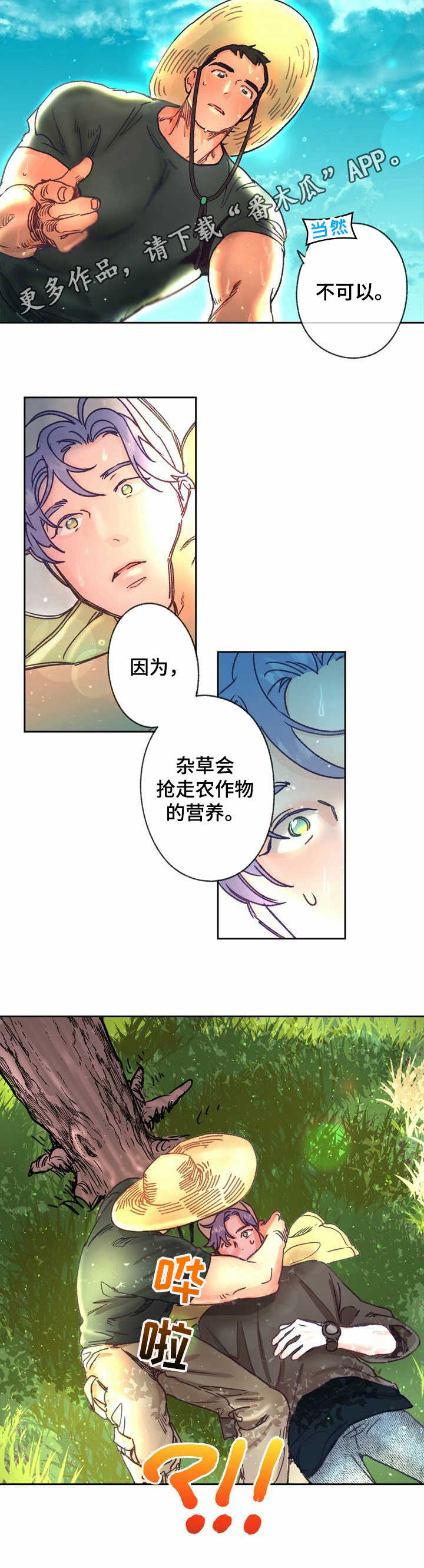 乡野旋律的作者漫画,第11章：农活1图