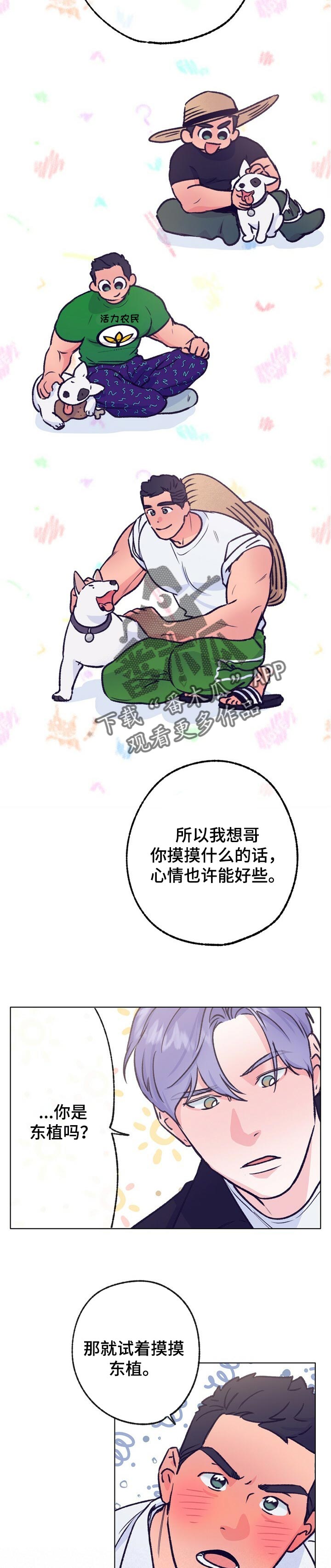 乡野旋律的作者漫画,第95章：摸摸头2图