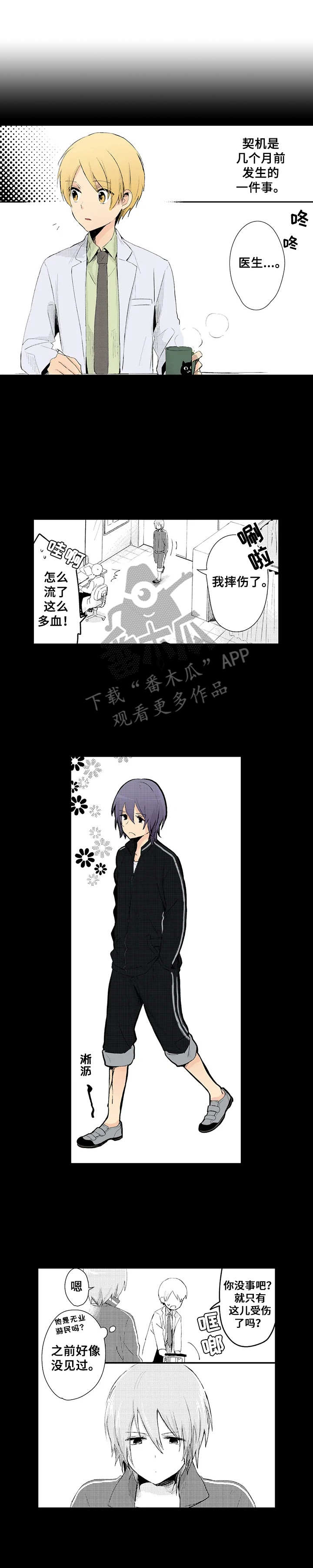 与君相伴漫画,第17章：足控1图