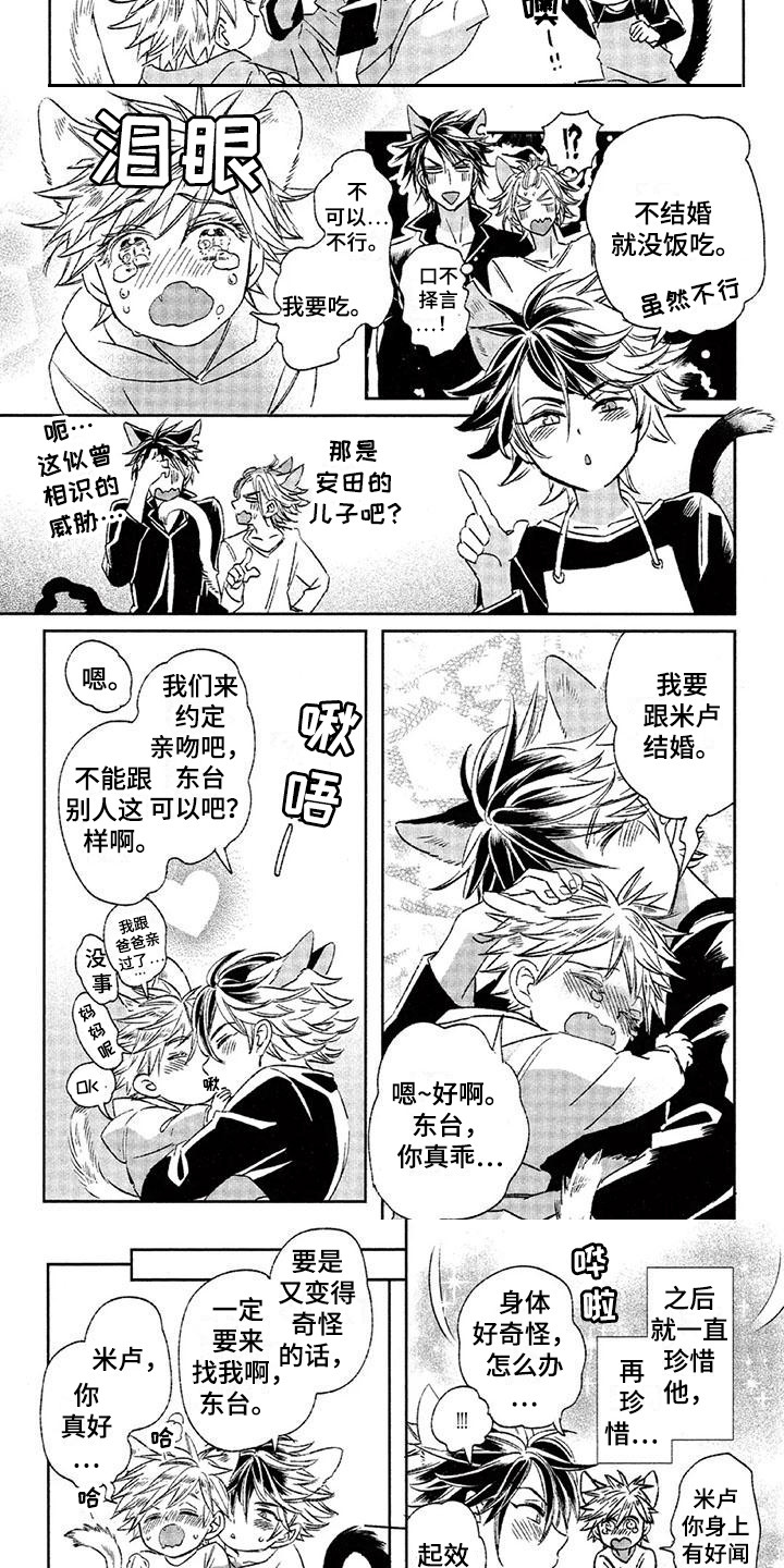 兽人国度吴希涵最新章节更新内容漫画,第25章：故事八：约定2图