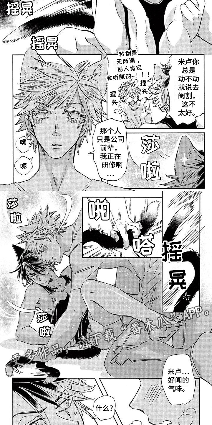 兽人国度吴希涵最新章节更新内容漫画,第26章：故事八：好闻的气味2图