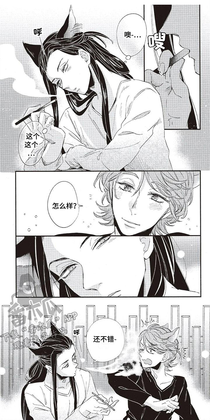 兽人国度吴希涵最新章节更新内容漫画,第33章：故事九：迷恋1图