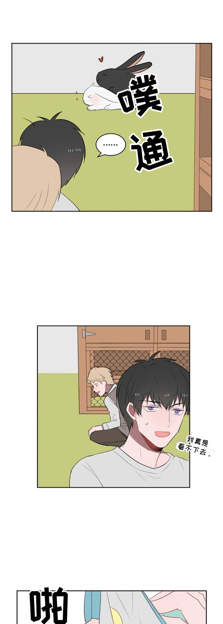 快递送来爱漫画,第18章：小黑小白（完结）2图